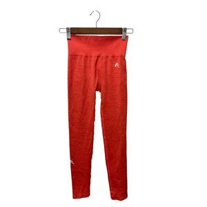 Oner Active Women's Classic Seamless Leggings Small Coral Marl Workout Athletic